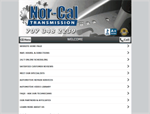 Tablet Screenshot of norcaltrans.com